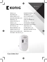 Preview for 1 page of König SAS-GD100 Manual