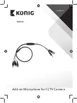 König SAS-MIC10 Manual preview