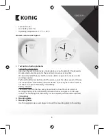 Preview for 3 page of König SAS-SA100 Manual