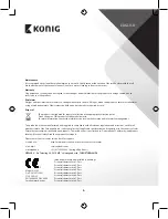 Preview for 6 page of König SAS-SA100 Manual