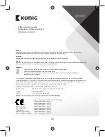 Preview for 101 page of König SAS-SA100 Manual