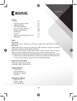 Preview for 107 page of König SAS-SA100 Manual