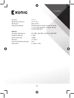 Preview for 72 page of König SAS-VIEW30 Manual