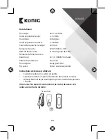 Preview for 24 page of König SAS-WDB201 Manual