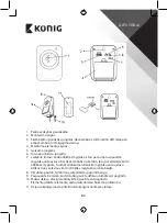 Предварительный просмотр 82 страницы König SASWDB301 Manual