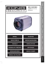 Предварительный просмотр 71 страницы König SEC-CAM800 Manual