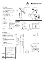 Предварительный просмотр 4 страницы Konig & Meyer 11914 Manual