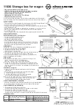 Предварительный просмотр 2 страницы Konig & Meyer 11936 Quick Start Manual