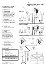 Preview for 2 page of Konig & Meyer 12331 Quick Manual