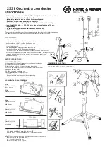 Preview for 3 page of Konig & Meyer 12331 Quick Manual