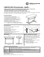 Konig & Meyer 14080 Manual предпросмотр