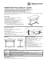Предварительный просмотр 2 страницы Konig & Meyer 14080 Manual