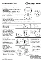 Предварительный просмотр 2 страницы Konig & Meyer 14092 Quick Manual