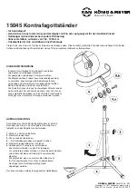 Konig & Meyer 15045 Manual preview