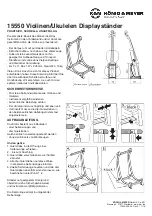 Preview for 1 page of Konig & Meyer 15550 Quick Start Manual