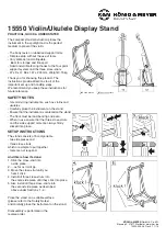 Preview for 2 page of Konig & Meyer 15550 Quick Start Manual