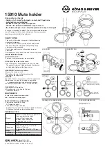 Предварительный просмотр 2 страницы Konig & Meyer 15910 Manual