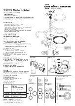 Предварительный просмотр 2 страницы Konig & Meyer 15915 Quick Start Manual