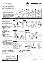 Preview for 2 page of Konig & Meyer 18815 Instruction Manual