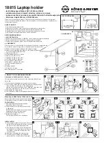 Preview for 3 page of Konig & Meyer 18815 Instruction Manual