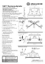 Konig & Meyer 18877 Manual предпросмотр