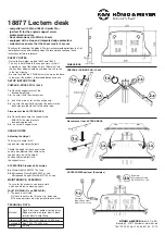 Предварительный просмотр 2 страницы Konig & Meyer 18877 Manual