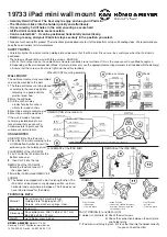 Preview for 2 page of Konig & Meyer 19733 Quick Start Manual