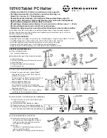 Konig & Meyer 19740 User Manual предпросмотр