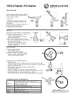 Предварительный просмотр 4 страницы Konig & Meyer 19740 User Manual