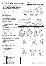 Предварительный просмотр 2 страницы Konig & Meyer 19754 Quick Start Manual