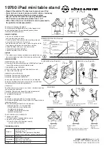 Предварительный просмотр 2 страницы Konig & Meyer 19760 Manual