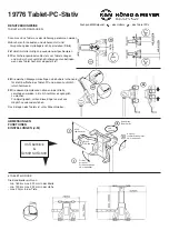 Предварительный просмотр 3 страницы Konig & Meyer 19776 Quick Start Manual