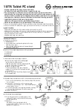 Предварительный просмотр 5 страницы Konig & Meyer 19776 Quick Start Manual