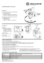 Preview for 2 page of Konig & Meyer 19780 Quick Start Manual