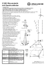 Preview for 1 page of Konig & Meyer 21463 Manual