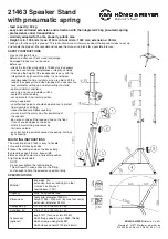 Preview for 3 page of Konig & Meyer 21463 Manual