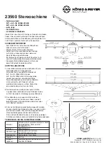 Konig & Meyer 23560 Quick Start Manual preview