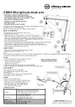 Preview for 2 page of Konig & Meyer 23860 Quick Start Manual