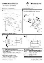 Preview for 2 page of Konig & Meyer 24185 Manual