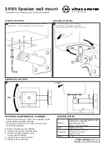 Preview for 4 page of Konig & Meyer 24185 Manual