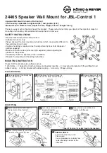 Preview for 4 page of Konig & Meyer 24465 Manual