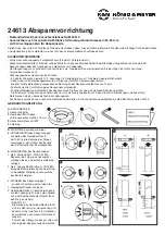 Предварительный просмотр 1 страницы Konig & Meyer 24613 Manual