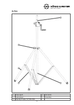 Предварительный просмотр 6 страницы Konig & Meyer 24615 Translation Of The Original Operating Instructions