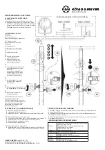 Предварительный просмотр 2 страницы Konig & Meyer 24624 Quick Start Manual