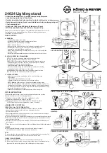 Предварительный просмотр 3 страницы Konig & Meyer 24624 Quick Start Manual