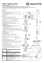 Предварительный просмотр 3 страницы Konig & Meyer 24645 Quick Start Manual