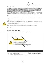 Preview for 3 page of Konig & Meyer 24730-000-55 Translation Of The Original Operating Instructions