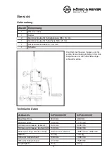 Preview for 5 page of Konig & Meyer 24730-000-55 Translation Of The Original Operating Instructions