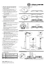 Предварительный просмотр 2 страницы Konig & Meyer 26709 Manual