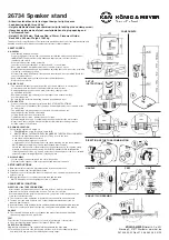 Предварительный просмотр 3 страницы Konig & Meyer 26734 Manual